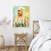 5D Full Round Drill Diamond Painting Blonde Beauty Mosaic Kit  Craft