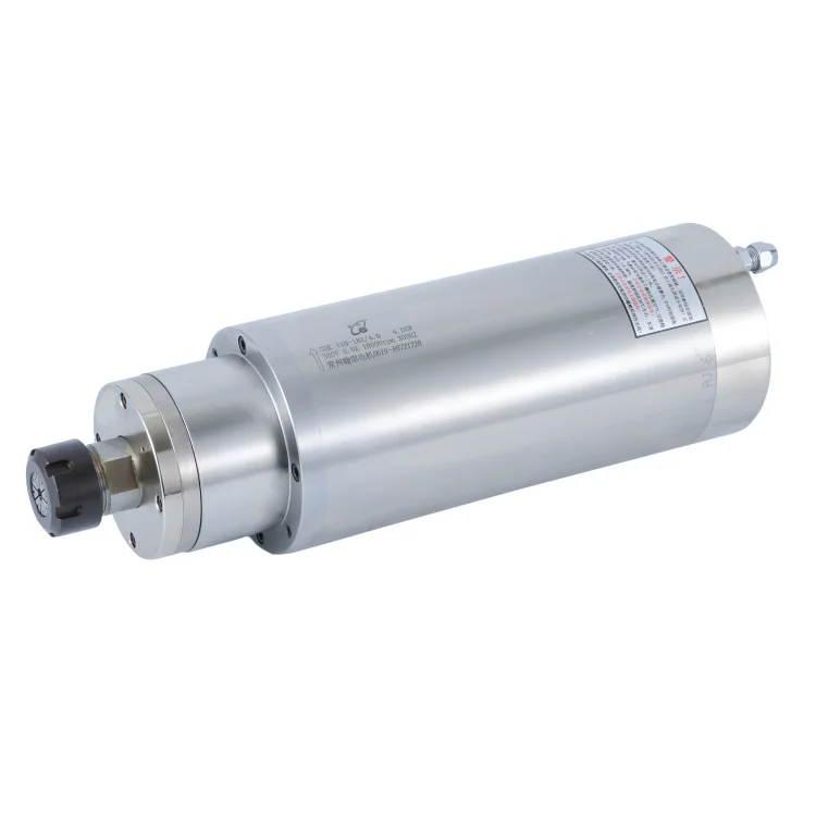 hot sale 110mm 4Kw metal milling and stone working spindle motor for cnc router GDK110-18Z/4.0