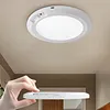 Rechargeable Ceiling Light with Remote Control Motion Sensor Battery Operated Lights for Shower Pantry Shed Hallway Porch Garage Stairs