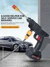 Cordless High Pressure Cleaner Washer 26BAR 48VH for Patio Fence Watering Plants