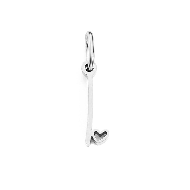 1 Piece Minimalist Letter Stainless Steel Plating Pendant Jewelry Accessories