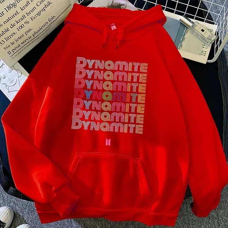 Christmas Sale Dynamite Candy Color Casual Hoodie