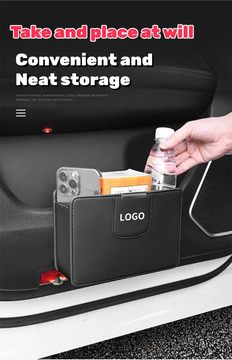 Car multifunctional car storage box