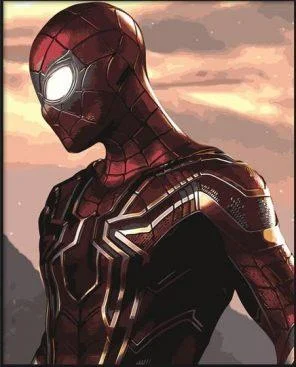 Iron Spiderman - People Paint By Numbers DQ20226