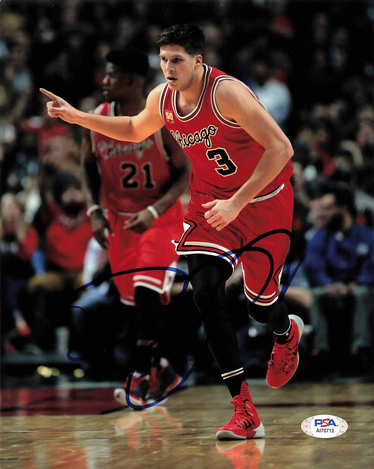 Doug McDermott Signed 8x10 Photo Poster painting PSA/DNA Chicago Bulls Autographed