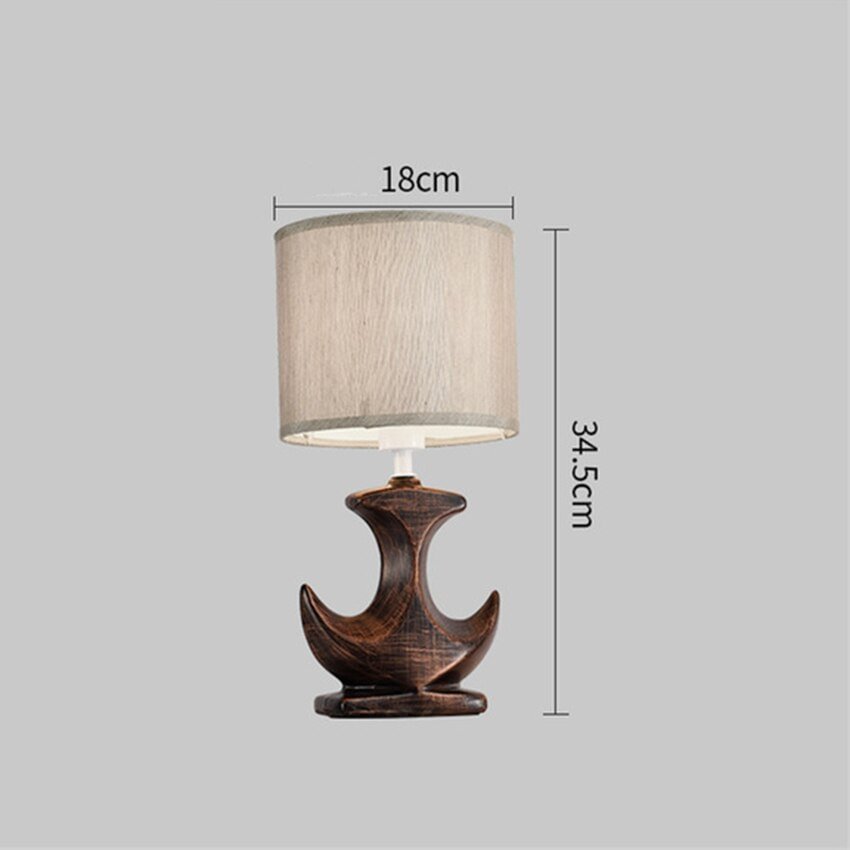 Nordic Wood LED Table Lights Lighting Retro Loft Bedroom Bedside LED Table Lamp Living Room Fixtures Decor Luminaire Suspension