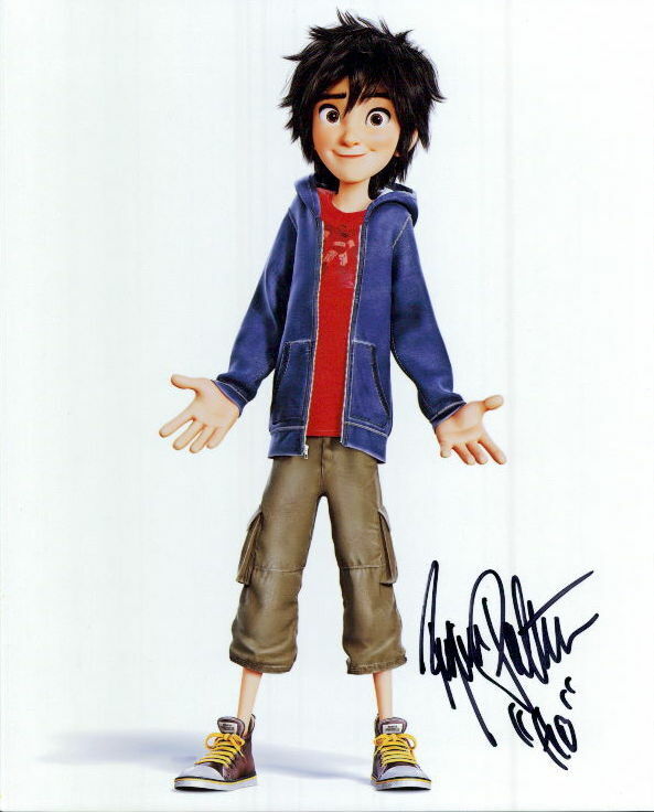 Ryan Potter (Big Hero 6) signed 8x10 Photo Poster painting