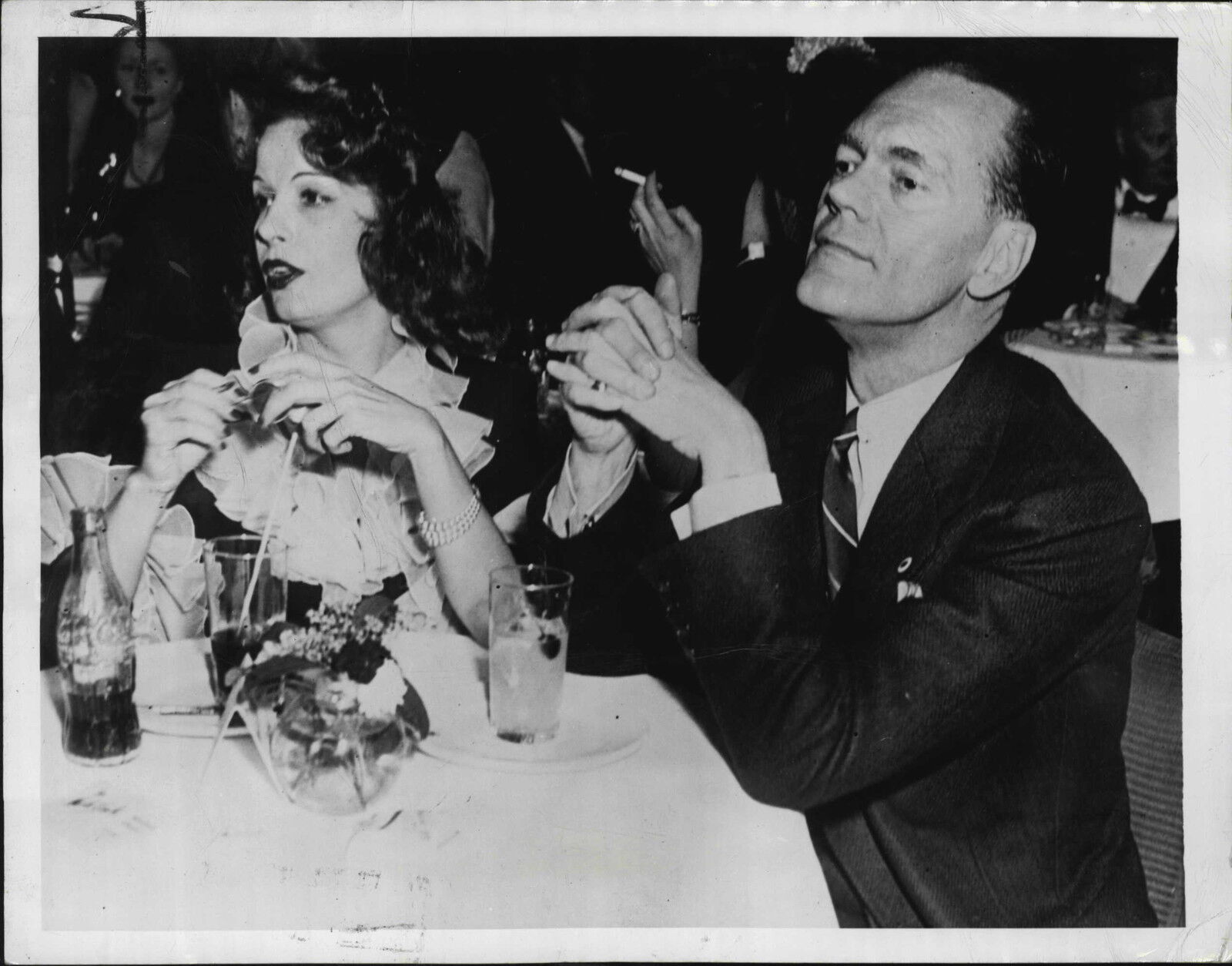 Actress Lili Damita Ex Wife of Errol Flynn & James Cromwell Press Photo Poster painting