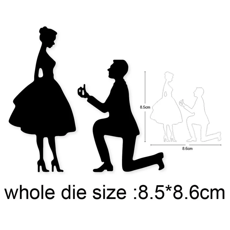 Metal Cutting Dies For Scrapbooking Embossing Die Hollow Oval Frame Cut Dies DIY Paper Cards Craft Stencils