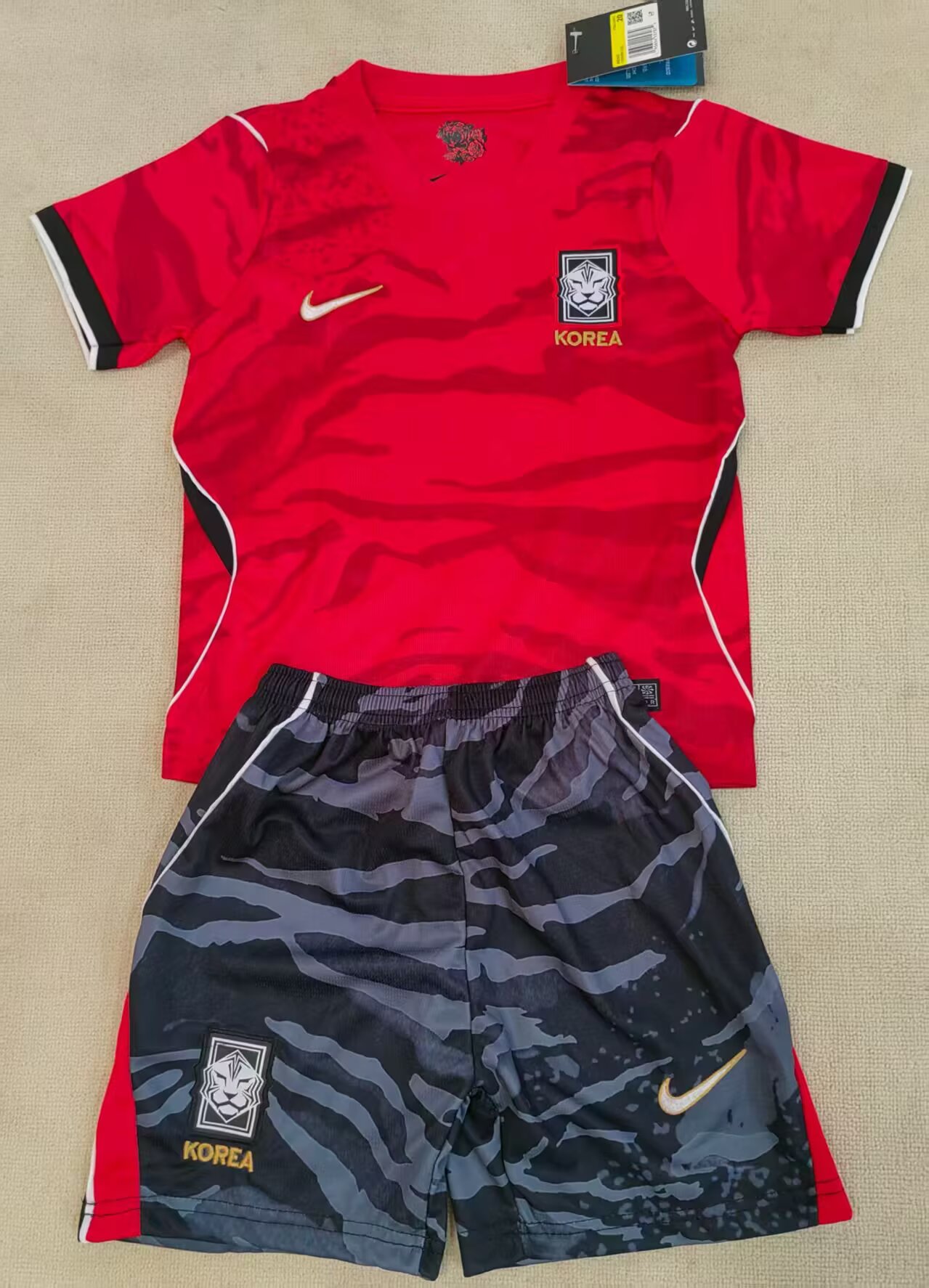 2026 Kids Size Korea Home Football jersey 