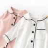 Baby Girls Boys Rompers Long Sleeve Jumpsuit Pajamas