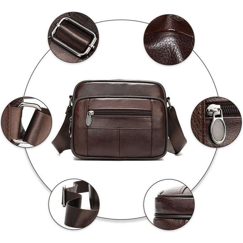 Classic Leather Crossbody Bag High Quality Shoulder Bag
