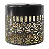 Solar Powered Deck Step Stair Lights Mandalas Theme Waterproof Fence Light Decorative Mandalas Lights for Garden Post Patio Backyard Yard Decor