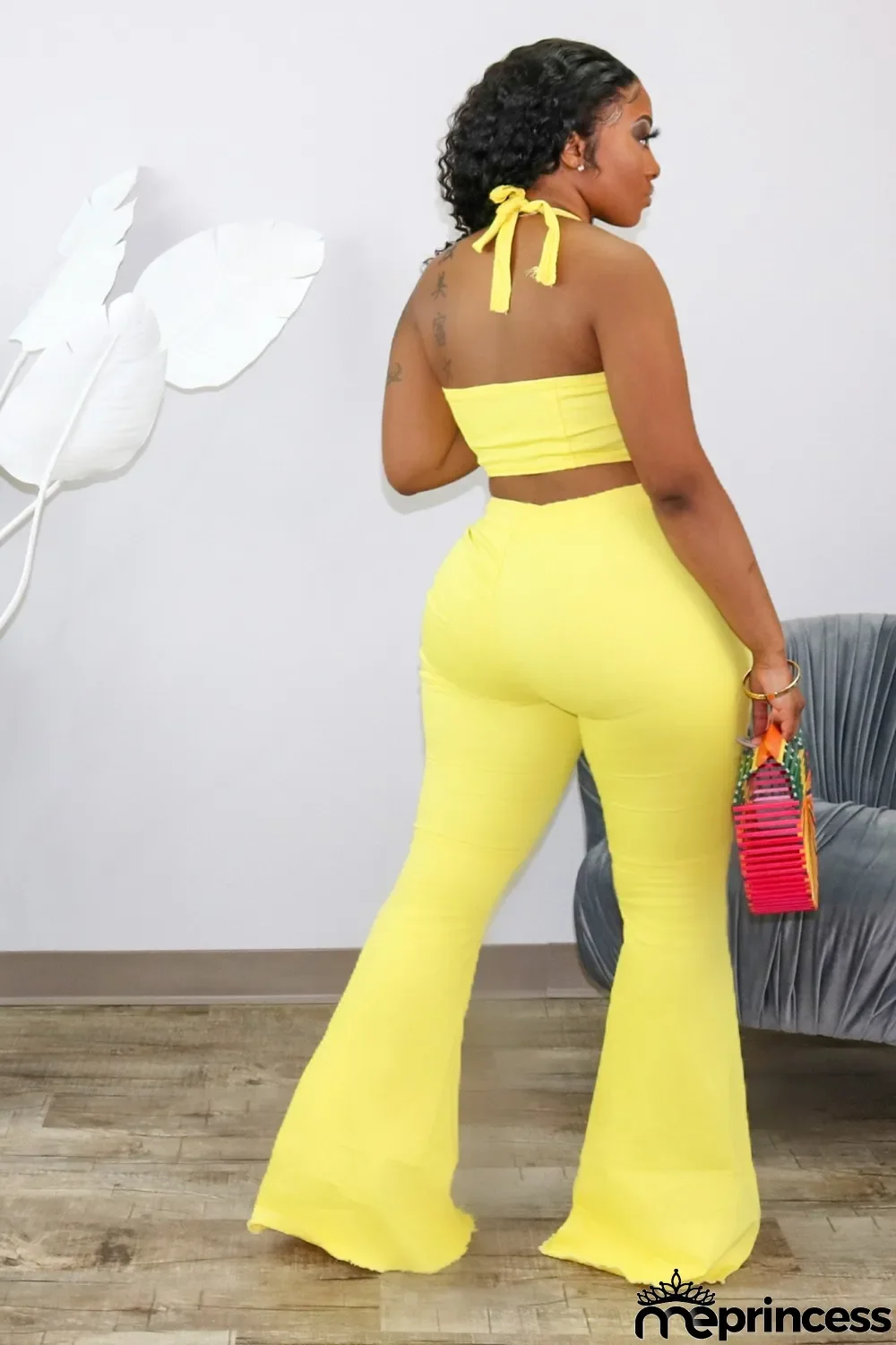 Two-Piece Casual New Vest Flared Pants