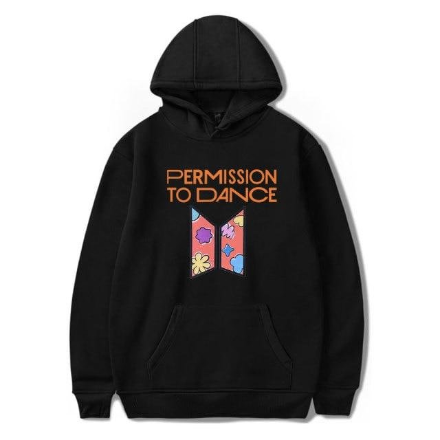 Permission To Dance Hoodie - Gotamochi Kawaii Shop, Kawaii Clothes
