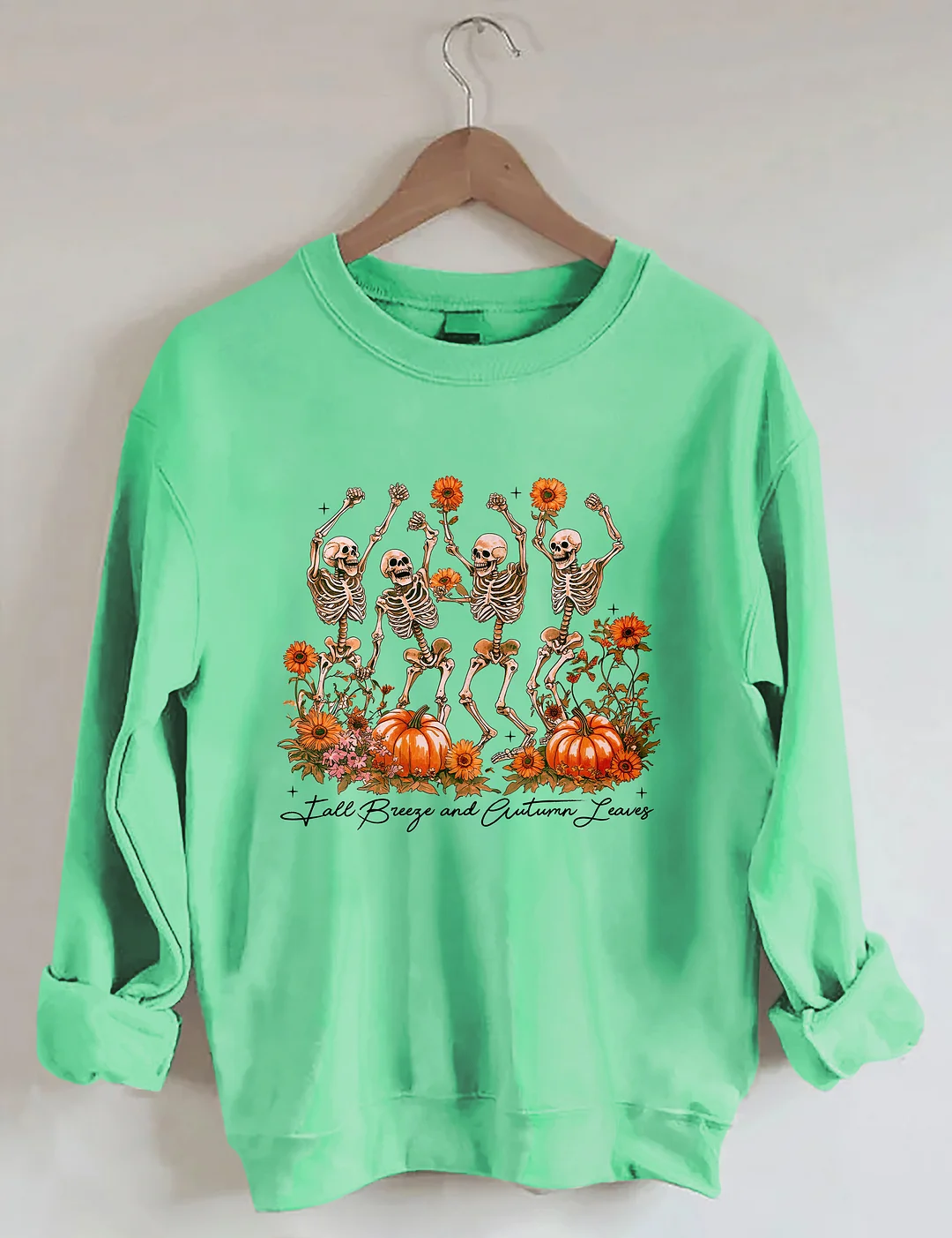 Fall Breeze and Autumn Leaves Sweatshirt