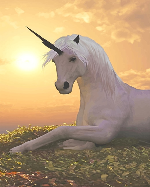 

Unicorn Real Look – Paint By Numbers - 40*50CM, 501 Original