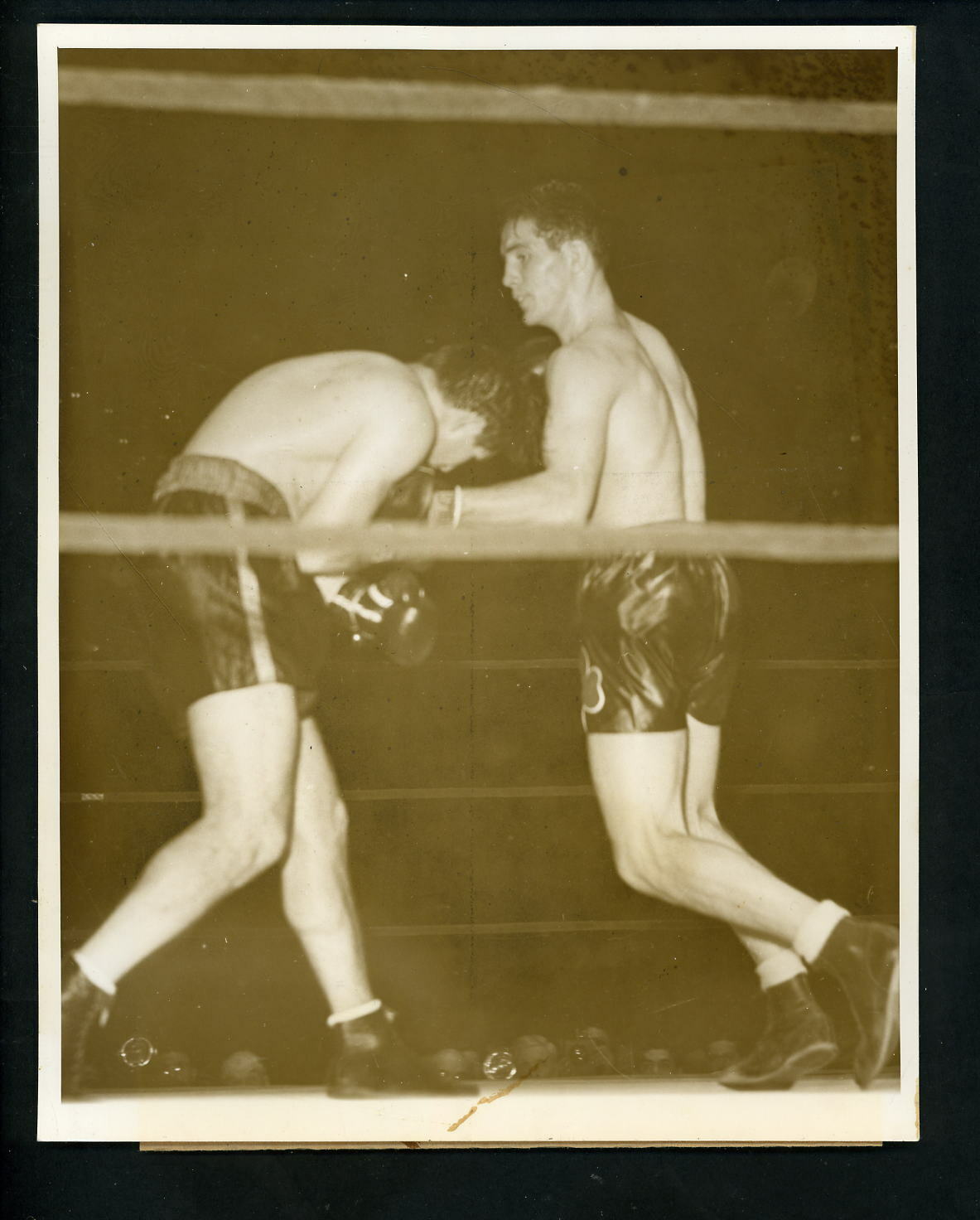 Billy Conn vs. Solly Krieger at Madison Square Garden 1939 Press Photo Poster painting Boxing