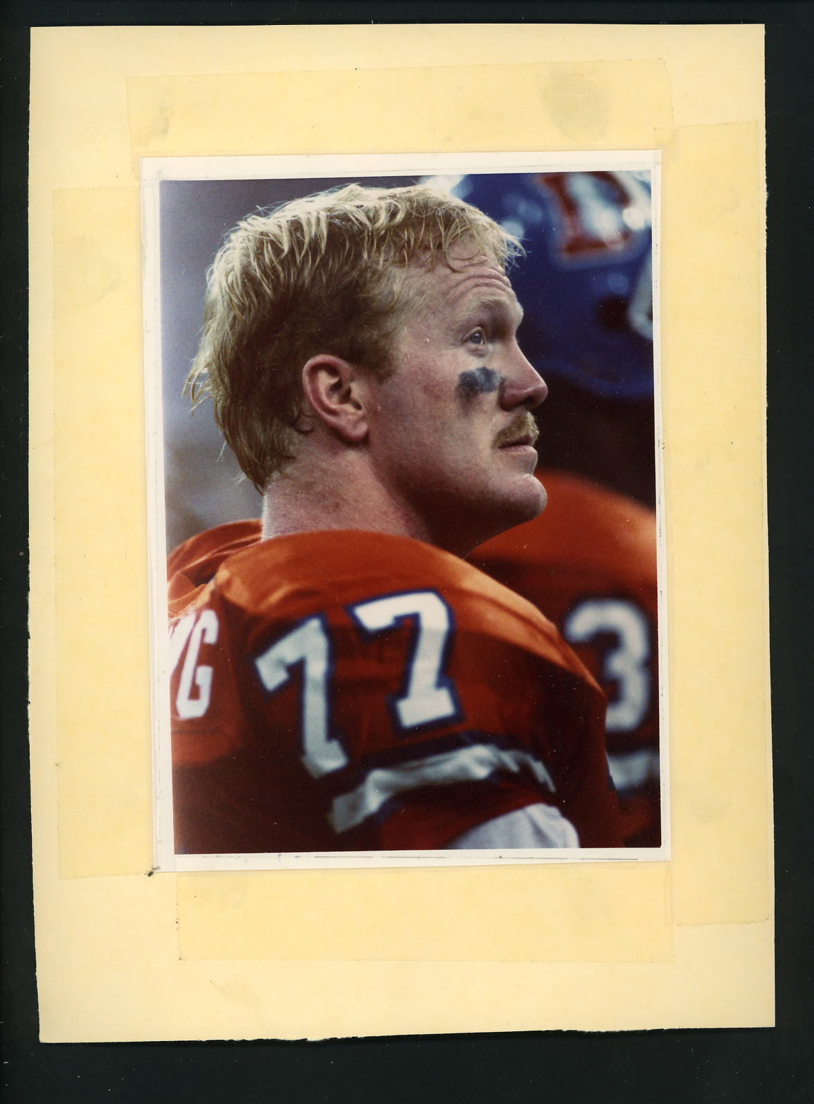 Karl Mecklenburg 1990 ABC Monday Night Football Color Press Photo Poster painting Denver Broncos