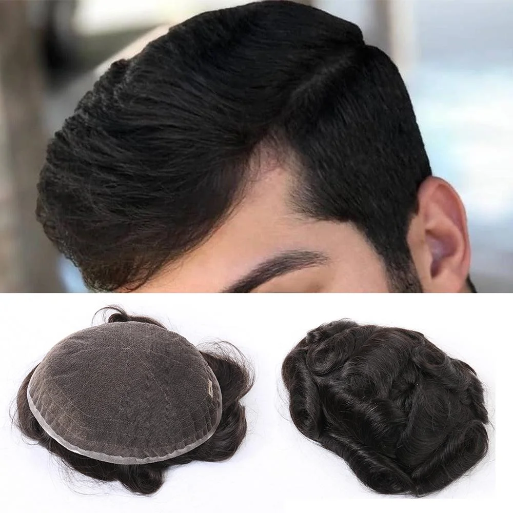 Jewtribute Hair®|Men's Wig Super Fine Swiss Lace Men Toupee