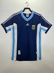 1998 Argentina Away Retro Jersey