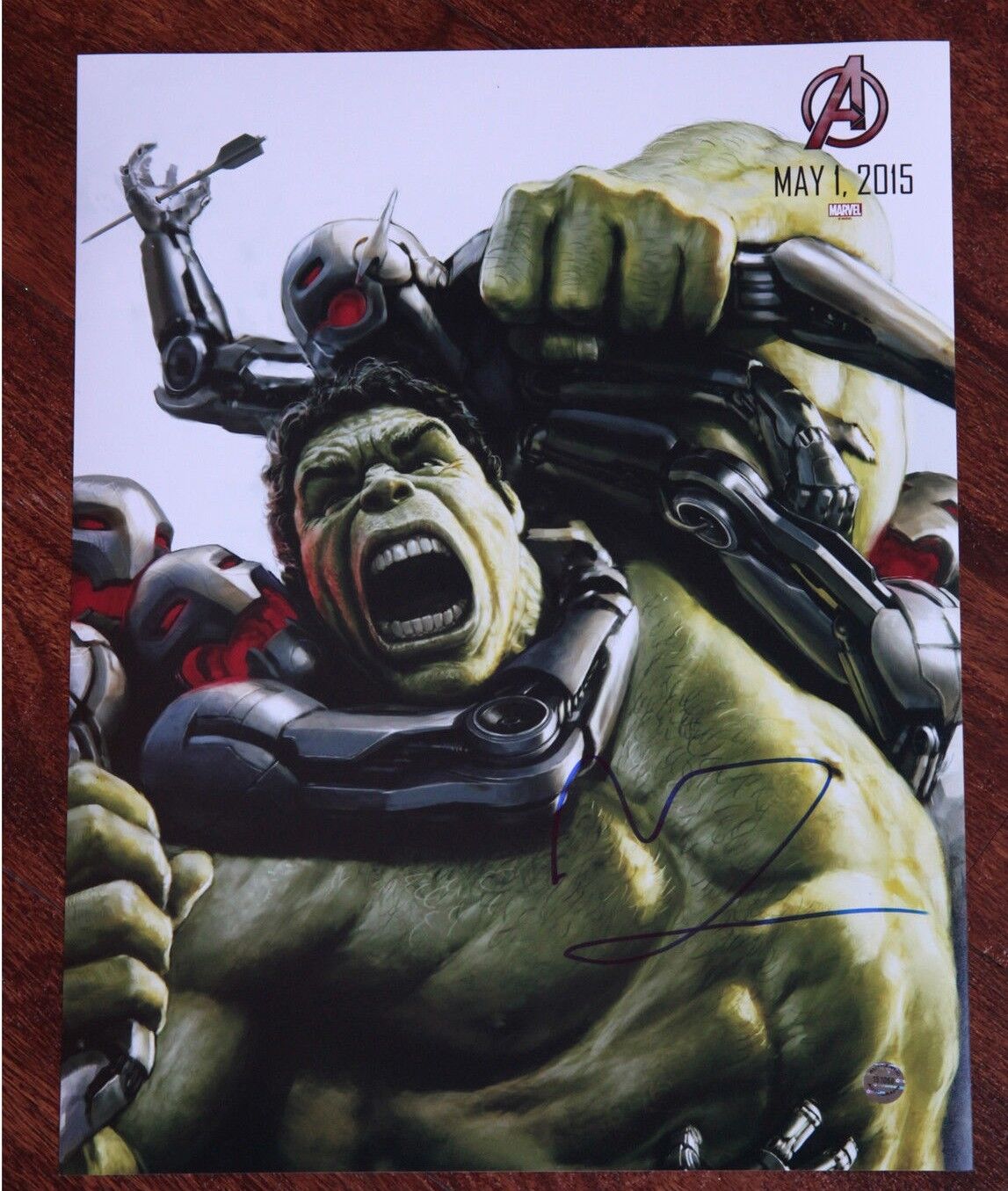 GFA Age of Ultron Movie * MARK RUFFALO * Signed 11x14 Photo Poster painting MH1 COA