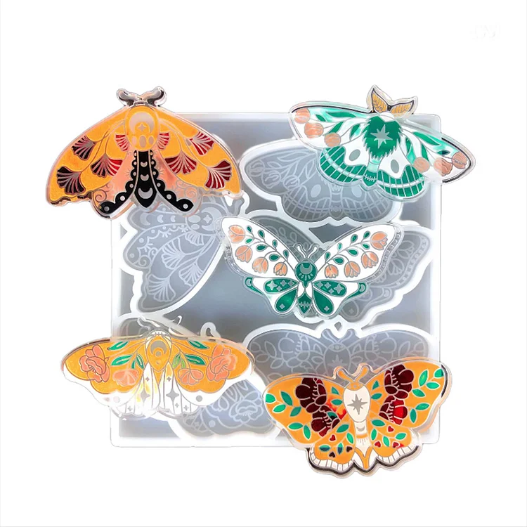 Butterfly Resin Molds - Small Pendant Silicone Molds for Casting