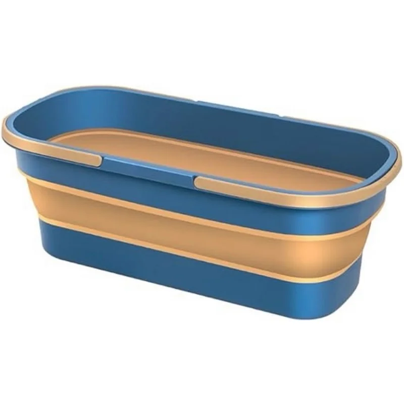 SAKER&reg; Large Flat Mop and Scalable Bucket with Wheels