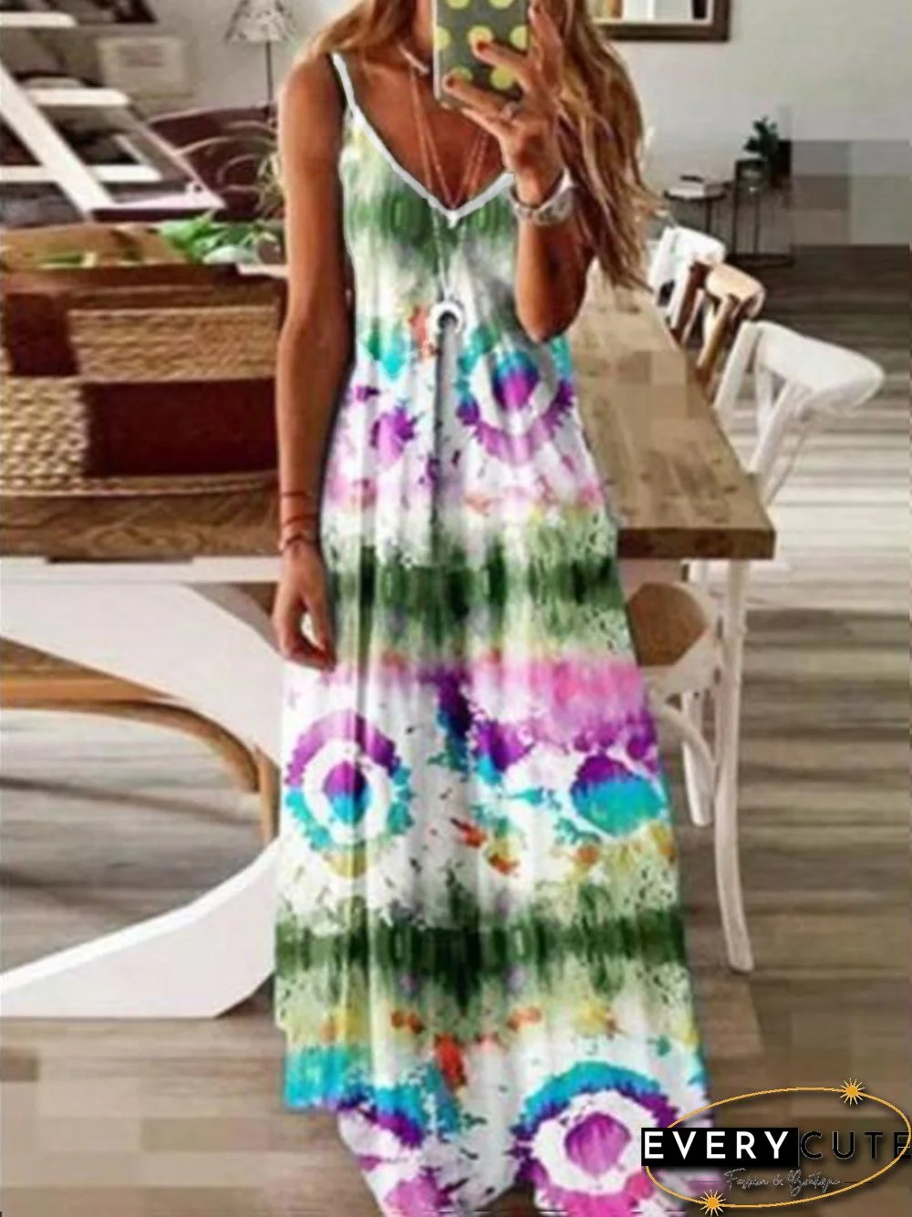 Sexy V Neck Sleeveless Knitting Dresses