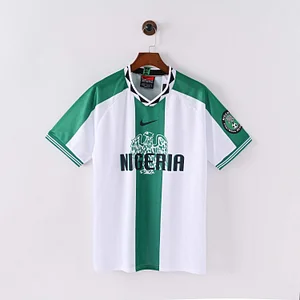 1996 Retro Nigeria National Team Away Football Shirt 1:1 Thai Quality