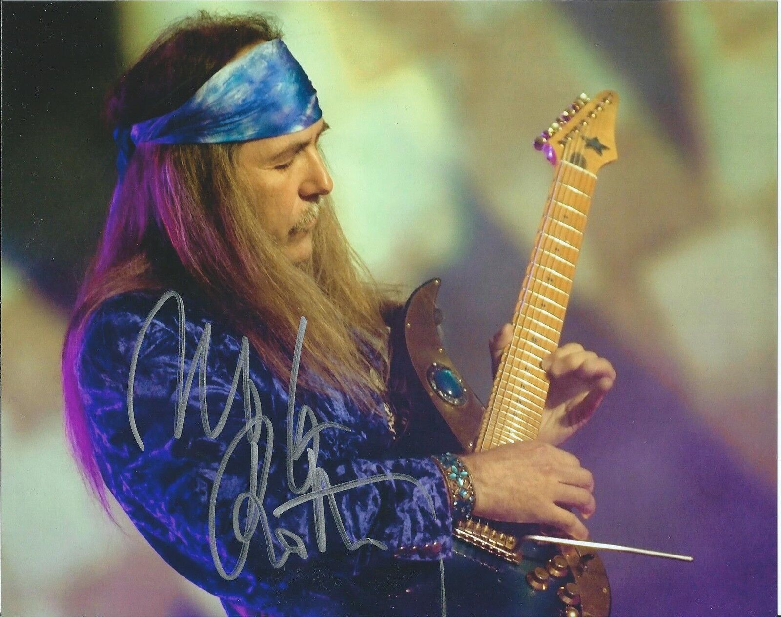 Uli Jon Roth *SCORPIONS* Signed 8x10 Photo Poster painting AD8 COA GFA