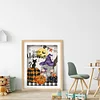 Diamond Painting-5D Full Round Drill  Halloween Goblin