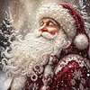 DIY Pearl Painting - Handmade Self - Adhesive Pearls - Santa Claus
