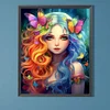 Diamond Painting -5D Full Round Drill Butterfly Fairy(40x50cm)