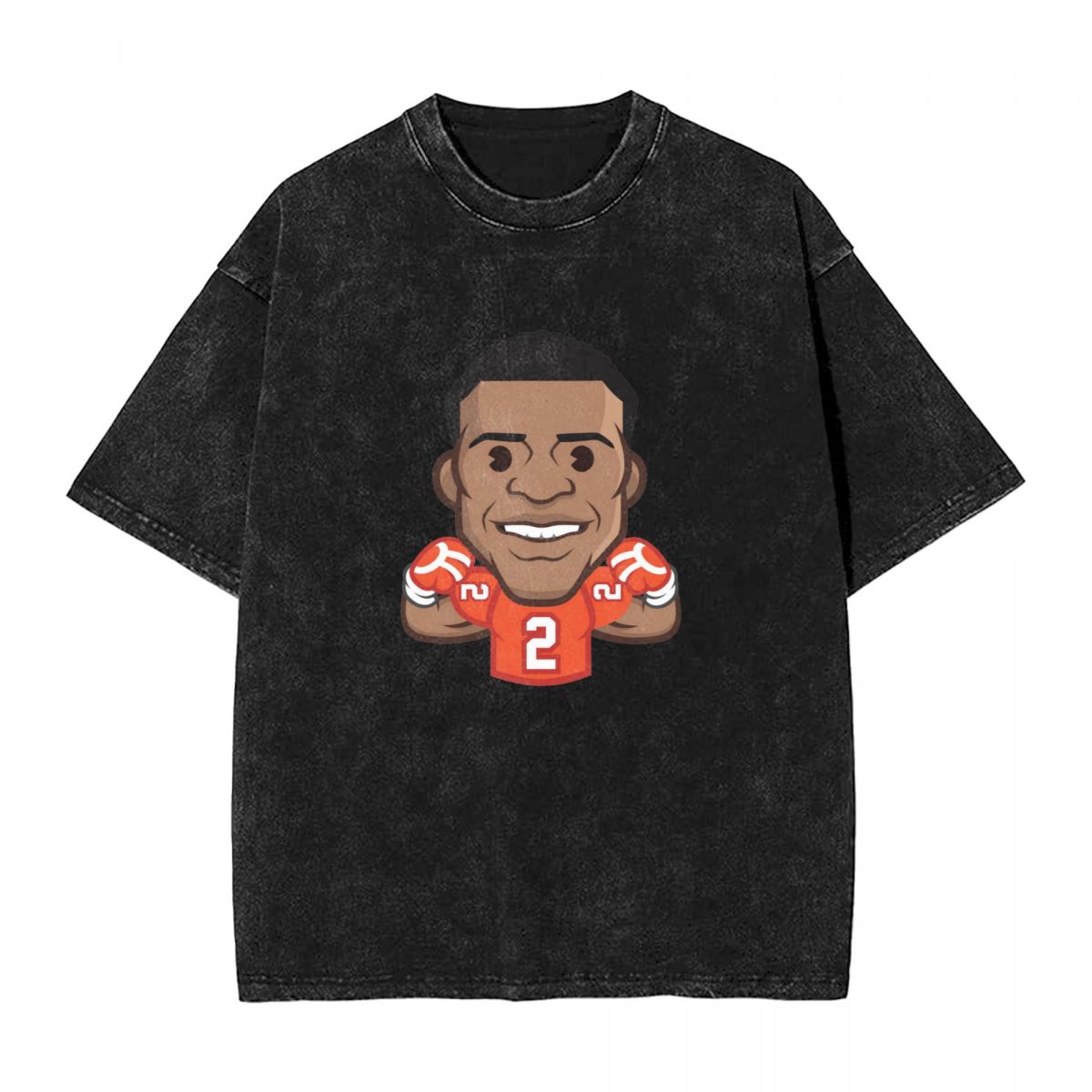 Denver Broncos Pat Surtain II Emoji Vintage Oversized T-Shirt Men's