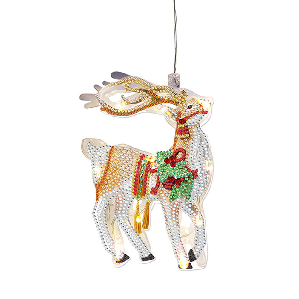 

Elk - 5D DIY Craft LED Lamp, 501 Original