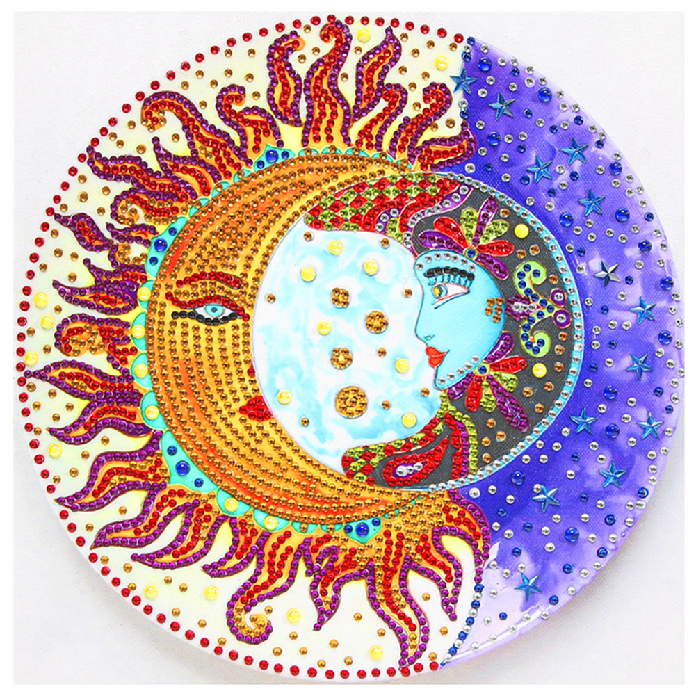 

Moon Beauty - Special Shaped Diamond Painting - 30*30CM, 501 Original