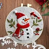 Snowman-Embroidery Kit