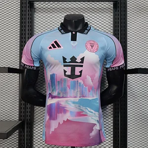 2025/2026 Player Version Inter Miami Special Edition Pink and Blue Soccer Jersey 1:1 Thai Quality
