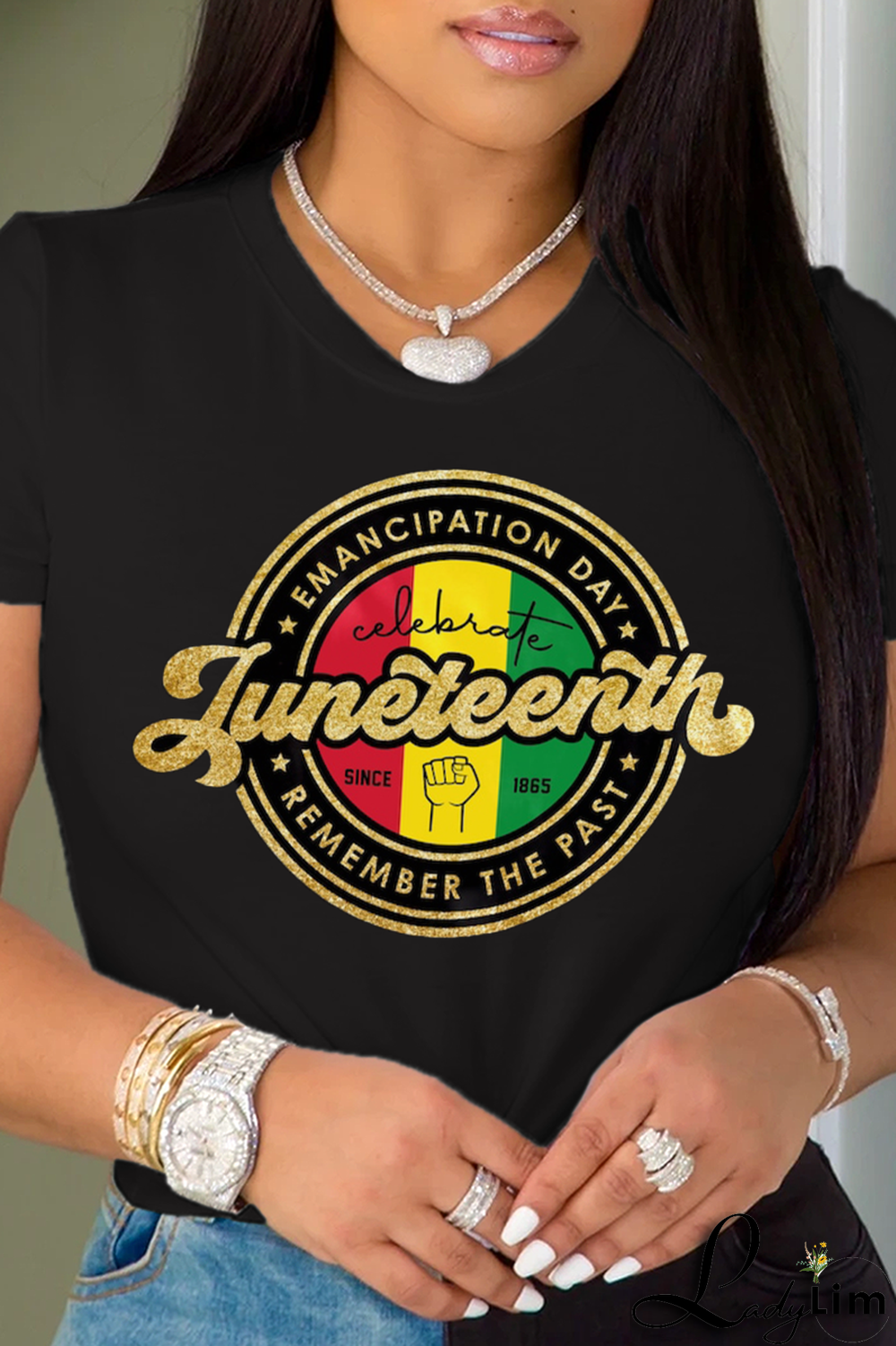 Red Casual Vintage Print Patchwork Letter O Neck T-Shirts