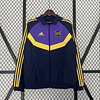 2024/2025 Arsenal Reversible Windbreaker Black-Black and Purple Soccer Jersey 1:1 Thai Quality