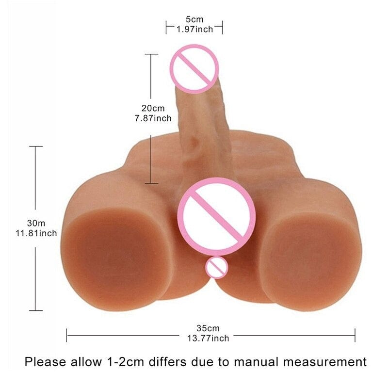 HISMITH Life Size Realistic men Sex Doll Butt Male Masturbator 5cm diameter  Adjustable any angle dildo Anal Ass Doll for gay