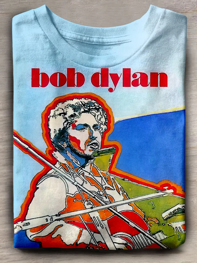 Teecade Teecade Bob Dylan T-shirt