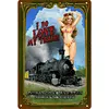 Sexy Beauty Poster - Vintage Metal Signs(8*12Inch)-Pin-up-girls
