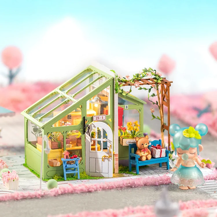Rolife Spring Encounter Flowers DIY Miniature House DG154