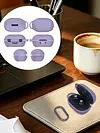 Soft Silicone Protective Case for Raycon Everyday Classic Earbud Anti-Scratch Earbuds Protective Cover Shell Waterproof Solid Color Lightweight