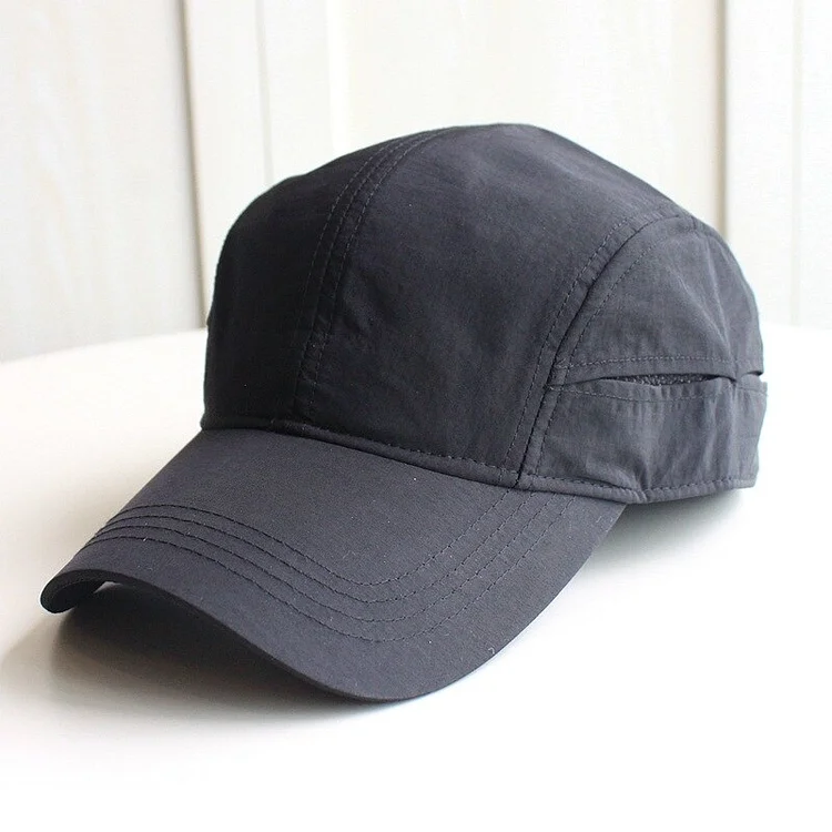 Big Head Men Women Baseball Caps Quick Dry Cooling Performance Hat Oversized Breathalbe Adjustable Running Dad HatShipping
