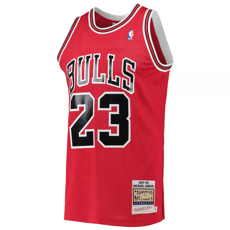 Mitchell Ness Chicago Bulls 1987-88 Michael JORDAN  Season MVP Jersey mysite