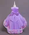 Kids Girl Princess Flower Party Elegant Wedding Dresses