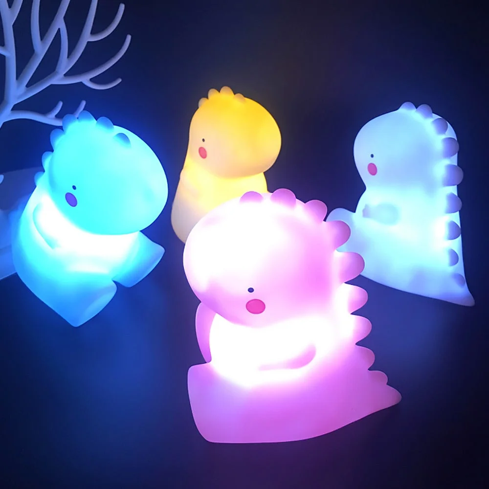Cute Dinosaur 3D LED Night Light Home Decoration Light Animal Night Light Kindergarten Bedroom Children'S Room Decoration Light - vzzhome